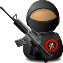 Elite Soldier with Weapon icon